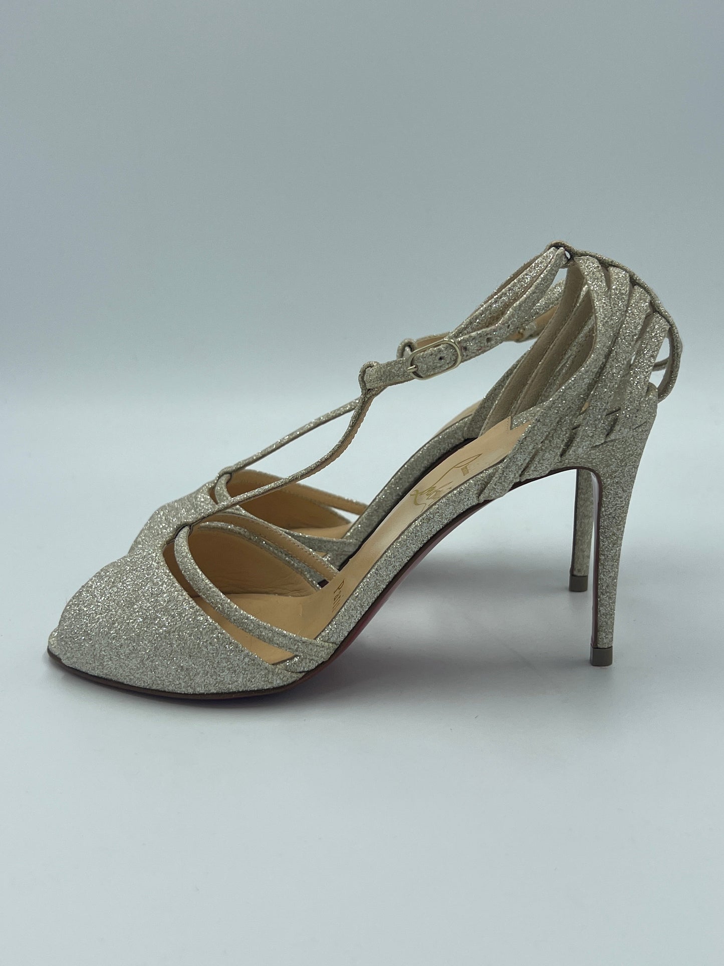 40% OFF! Christian Louboutin Patitta Luxury Designer Heels,  Sz. 5 / 35