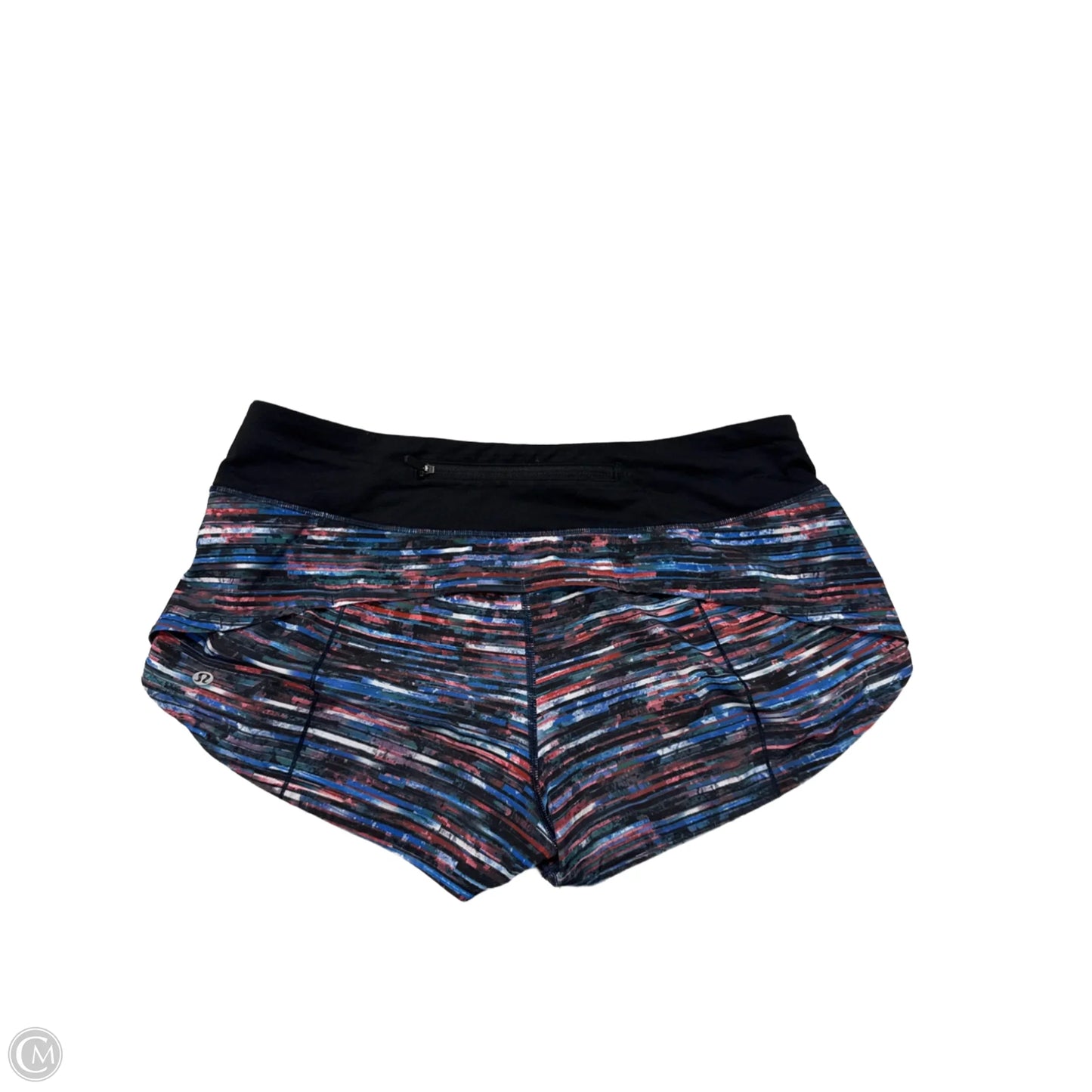 Athletic Shorts By Lululemon In Multi-colored, Size: M