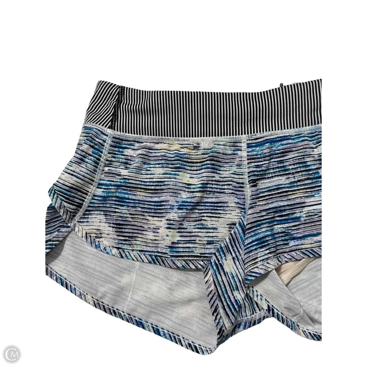 Athletic Shorts By Lululemon In Multi-colored, Size: M