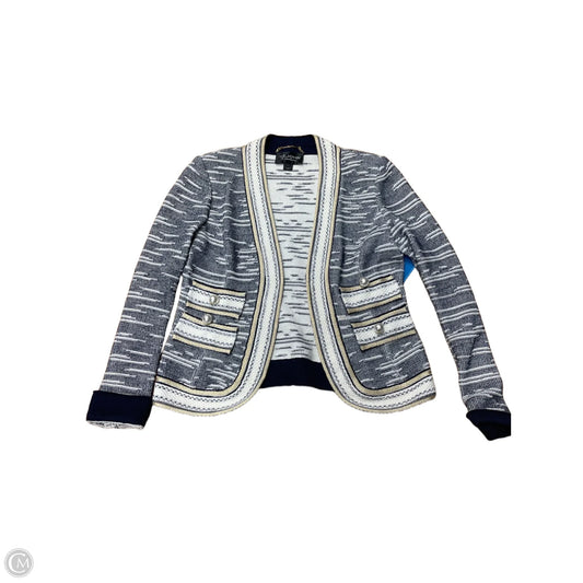 Blazer Luxury Designer By St John Collection In Navy, Size: S