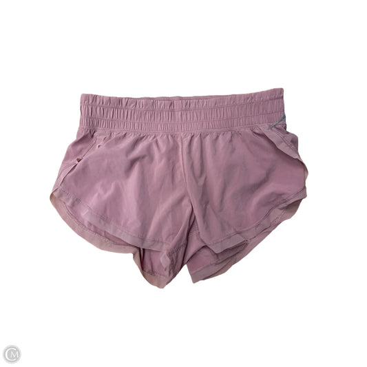 Athletic Shorts By Lululemon In Pink, Size: S