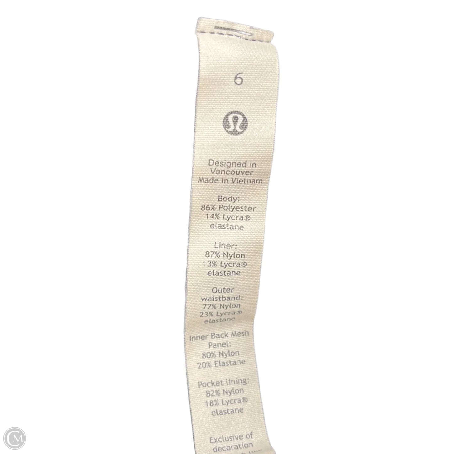 Athletic Skirt By Lululemon In Black, Size: S