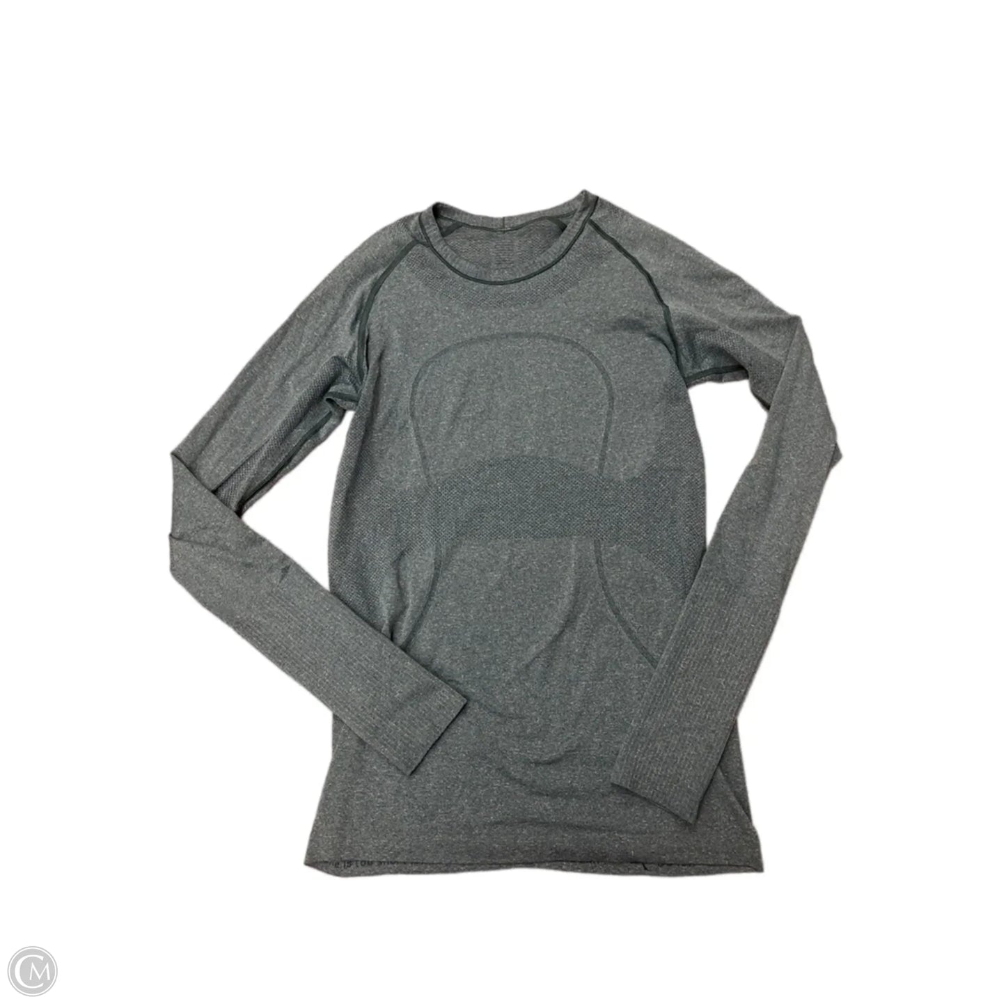 Athletic Top Long Sleeve Crewneck By Lululemon In Blue, Size: S