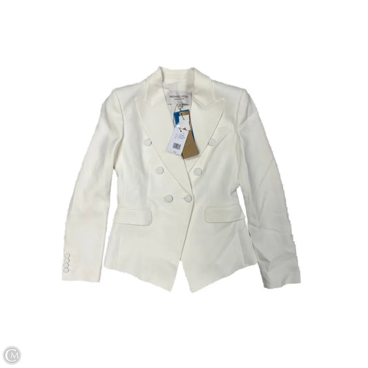 Blazer Designer By Michael Kors In White, Size: M