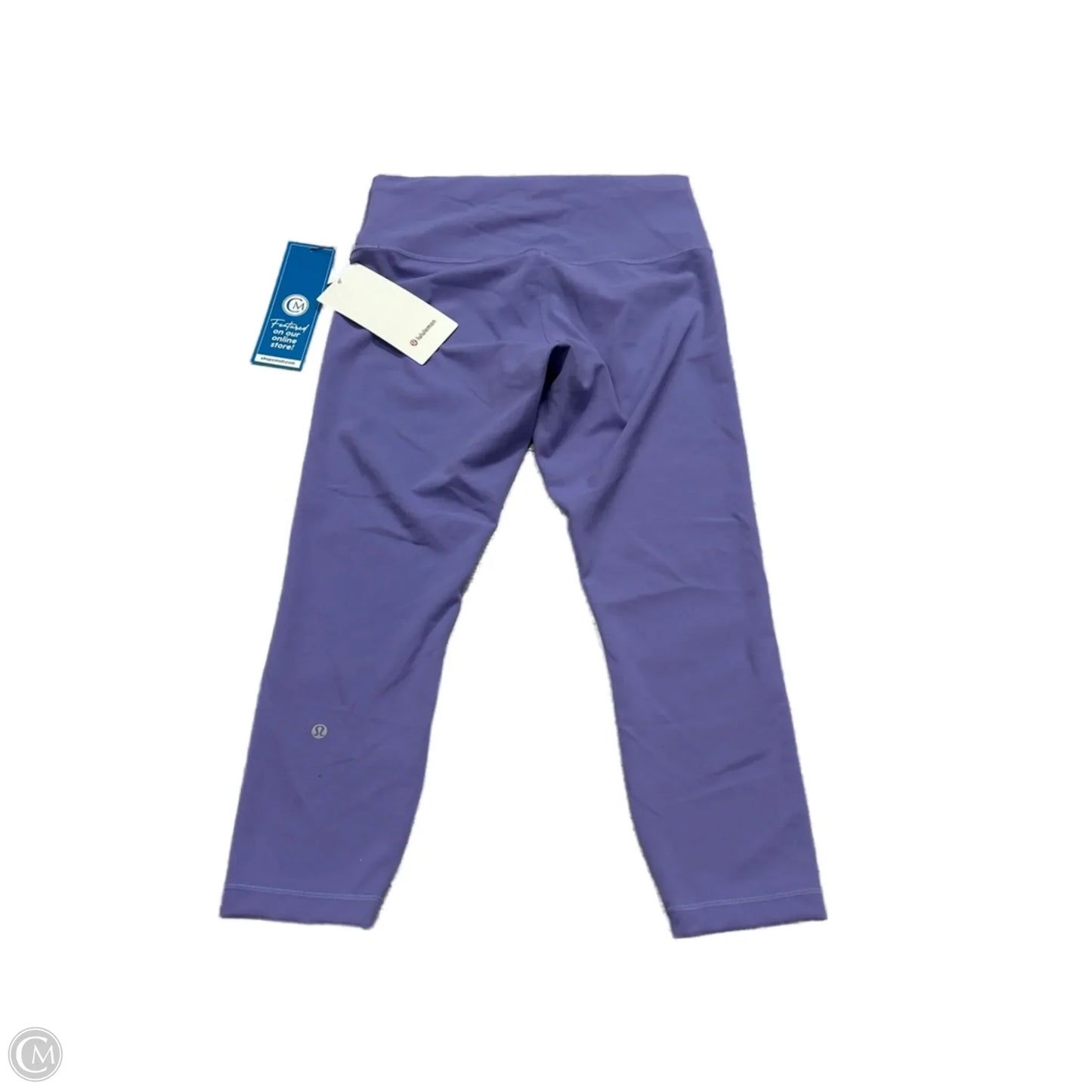 Athletic Capris By Lululemon In Purple, Size: M
