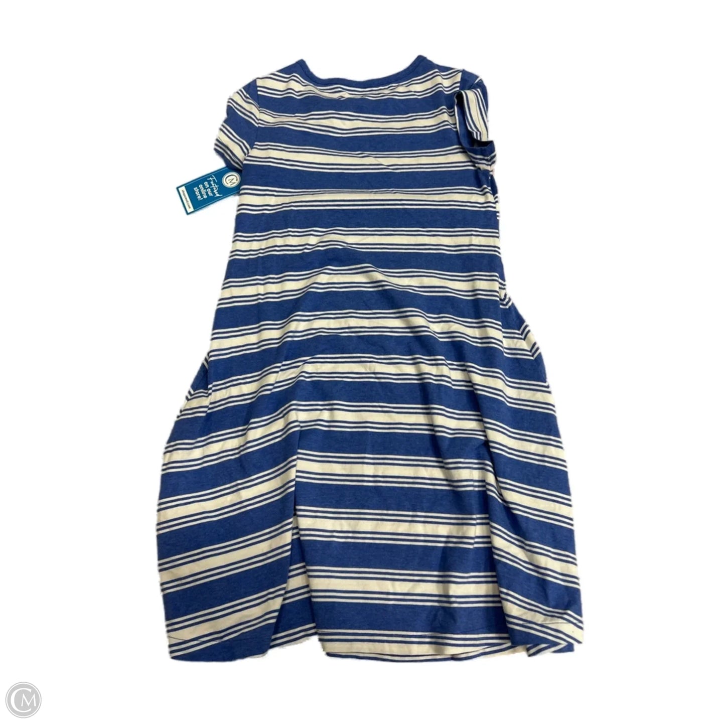 Dress Casual Short By Vineyard Vines In Blue & White, Size: Xxs