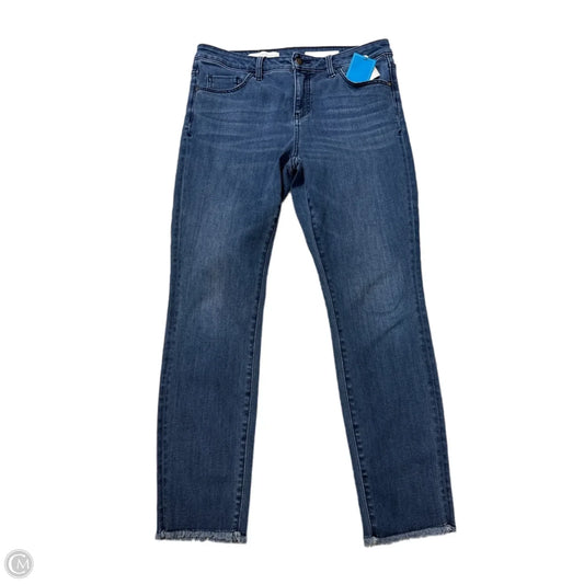 Jeans Skinny By Pilcro In Blue Denim, Size: 12