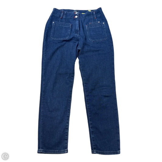Jeans Skinny By Maeve In Blue Denim, Size: 12
