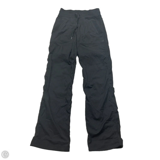 Athletic Pants By Lululemon In Black, Size: Xs