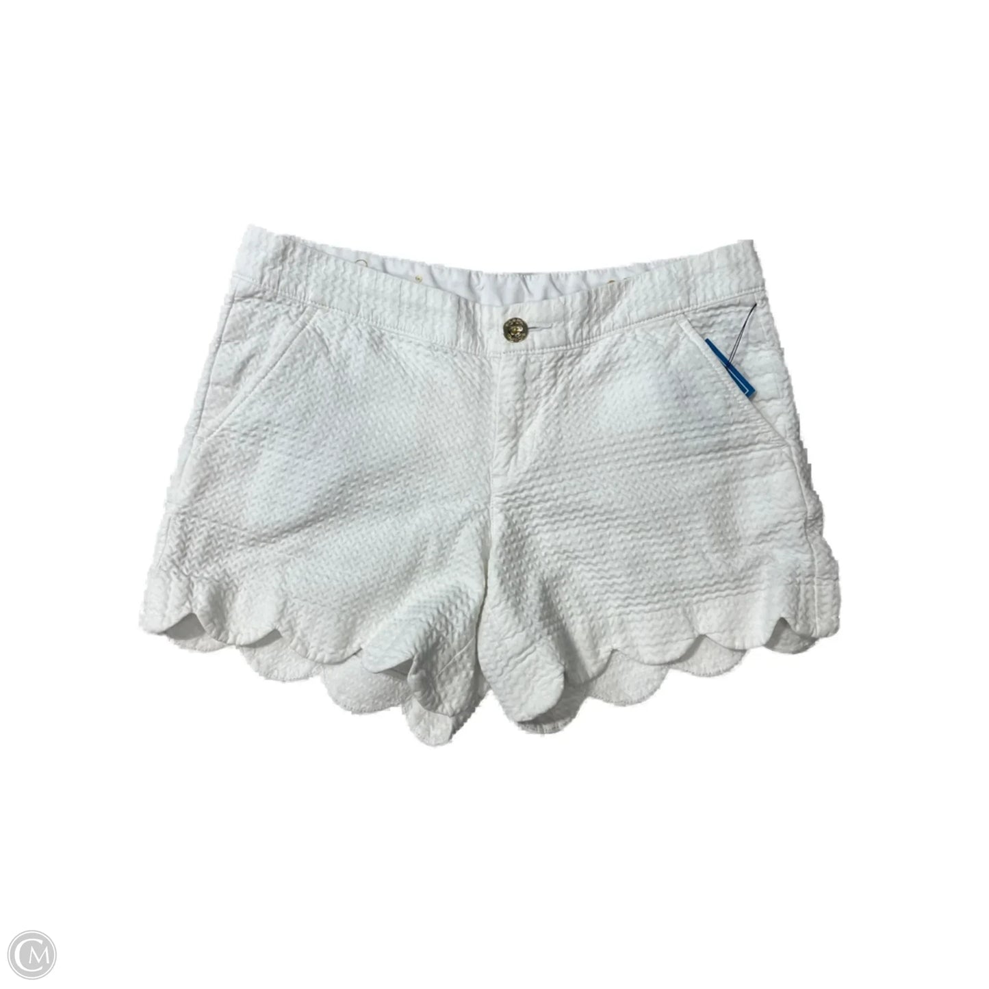 Shorts Designer By Lilly Pulitzer In White, Size: 0