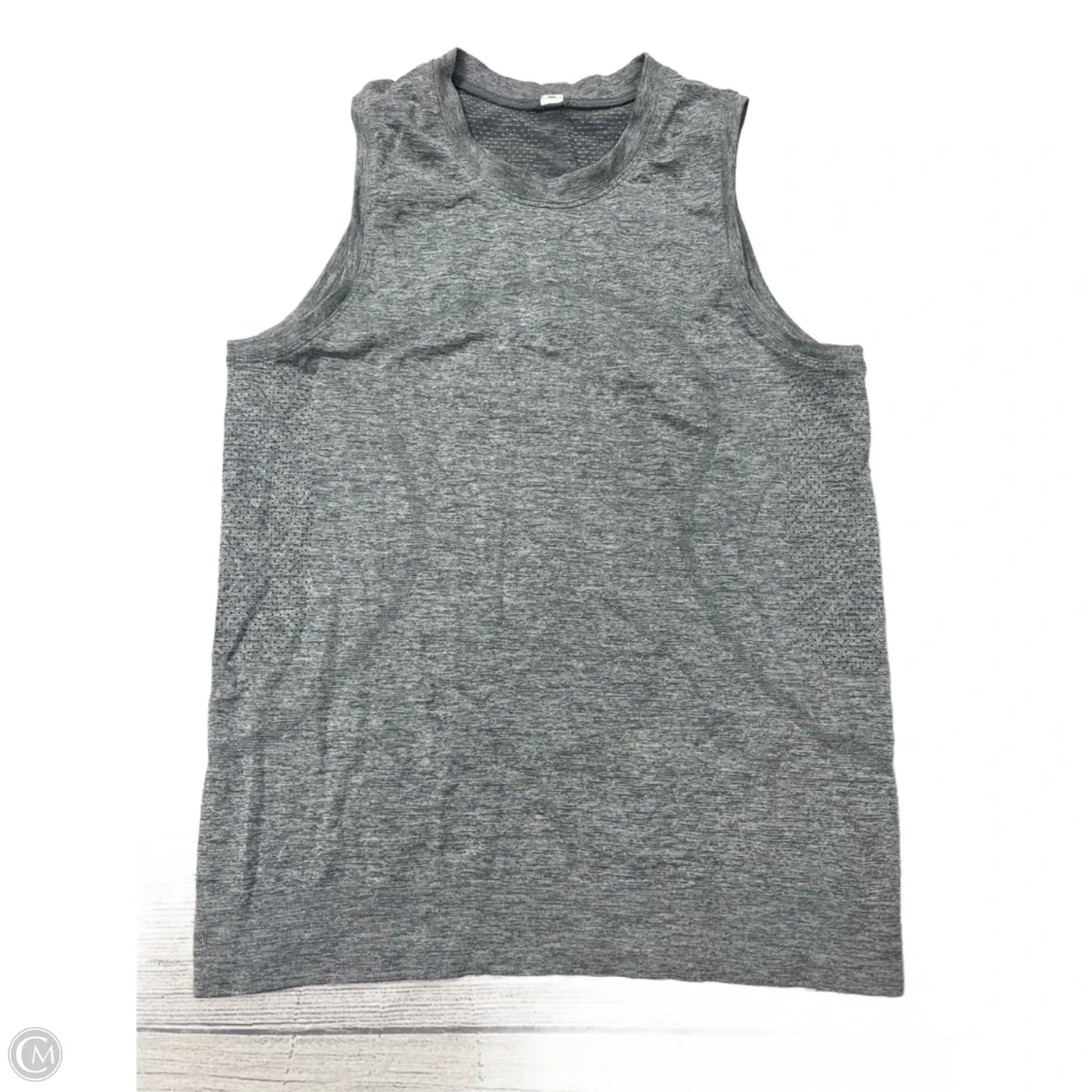 Athletic Tank Top By Lululemon In Grey, Size: S