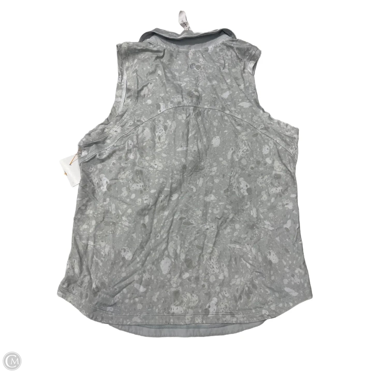 Athletic Tank Top By Lululemon In Grey, Size: M
