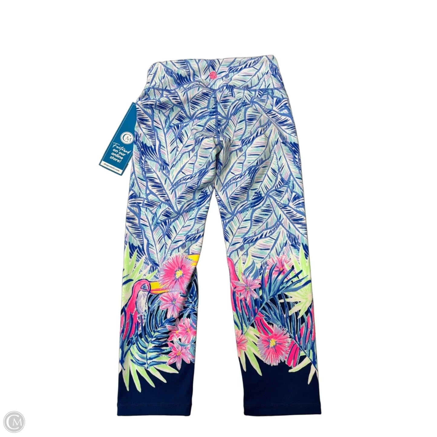 Capris Designer By Lilly Pulitzer In Blue, Size: Xs