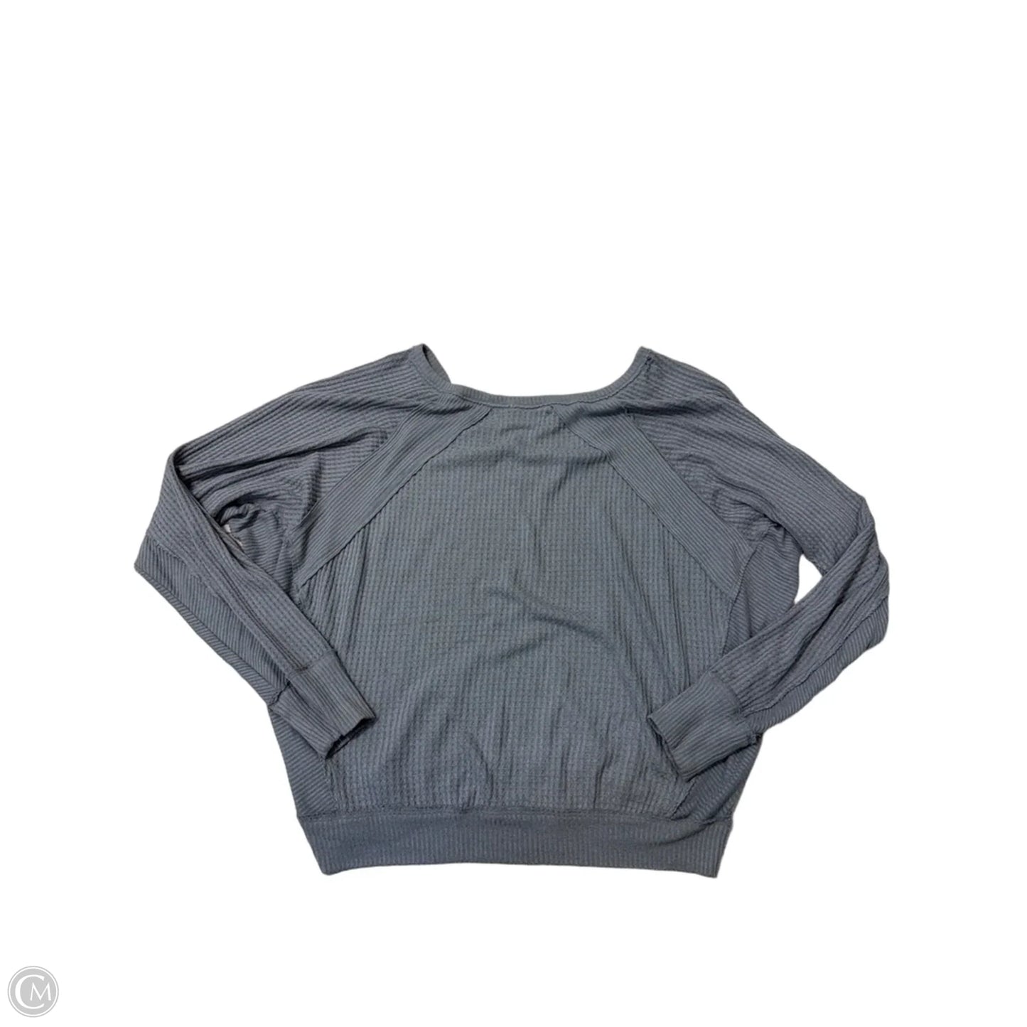Top Long Sleeve By Free People In Grey, Size: S