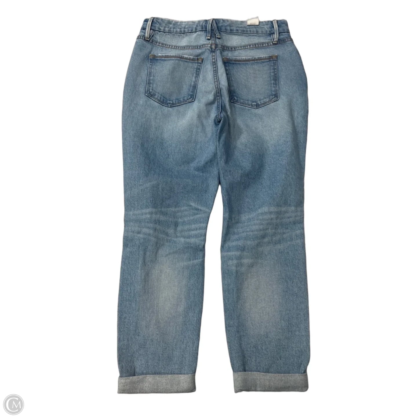 New! Jeans Straight By Good American In Blue Denim, Size: 8