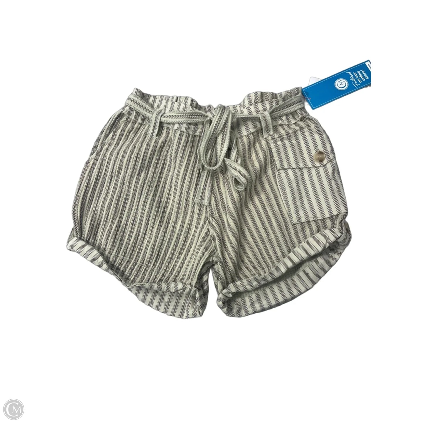 Shorts By Free People In Striped Pattern, Size: Xs