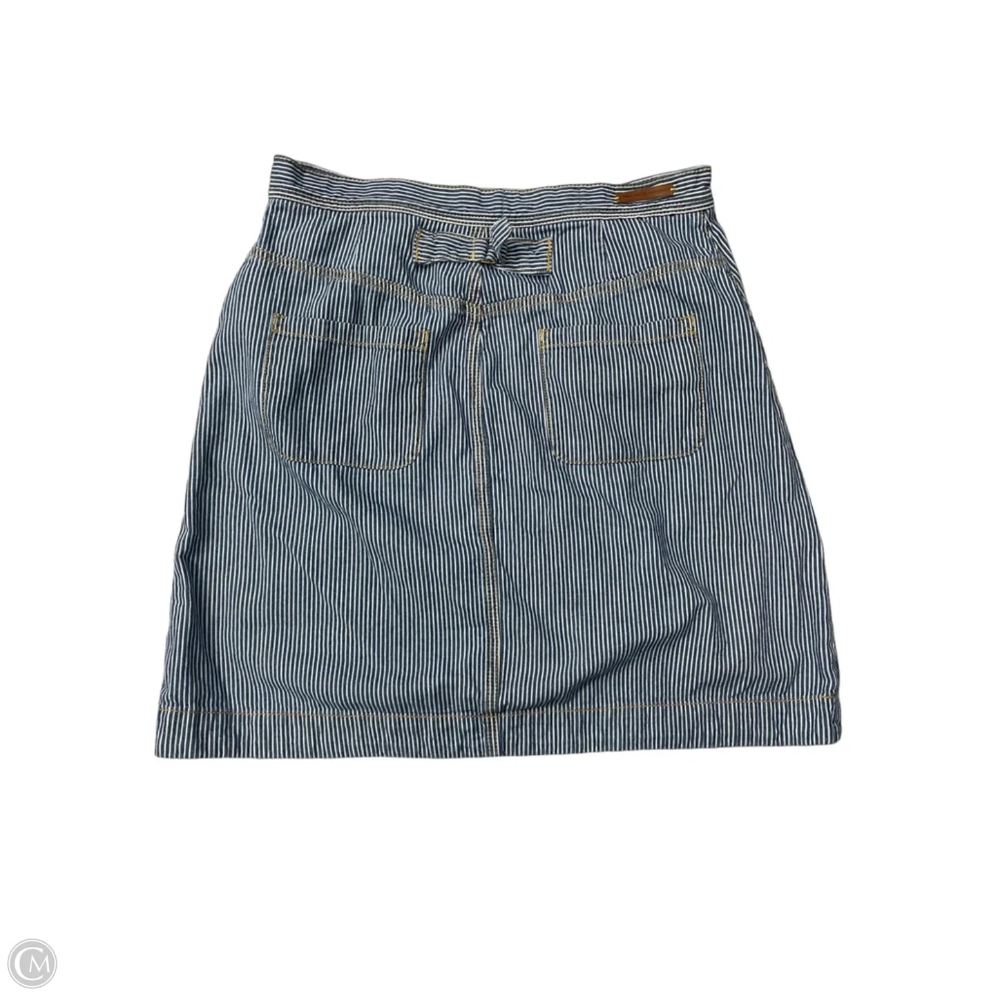 Skirt Mini & Short By Pilcro In Striped Pattern, Size: 10