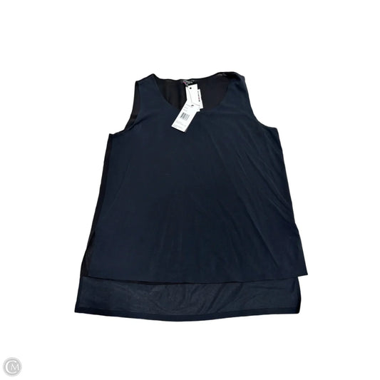 New! Top Sleeveless Designer By Lafayette 148 In Black, Size: M