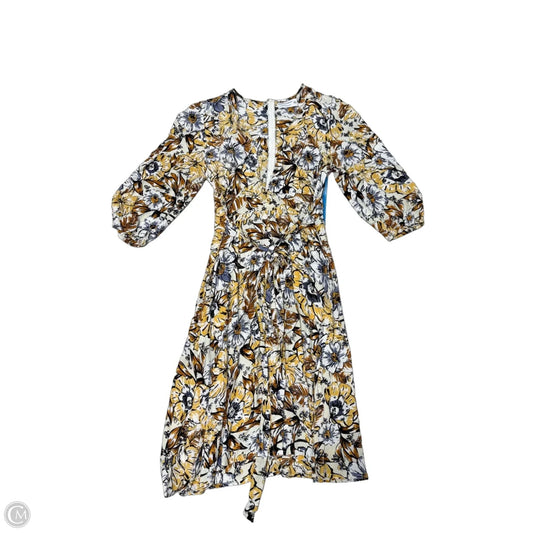 Dress Casual Midi By Faithfull the Brand In Floral Print, Size: M
