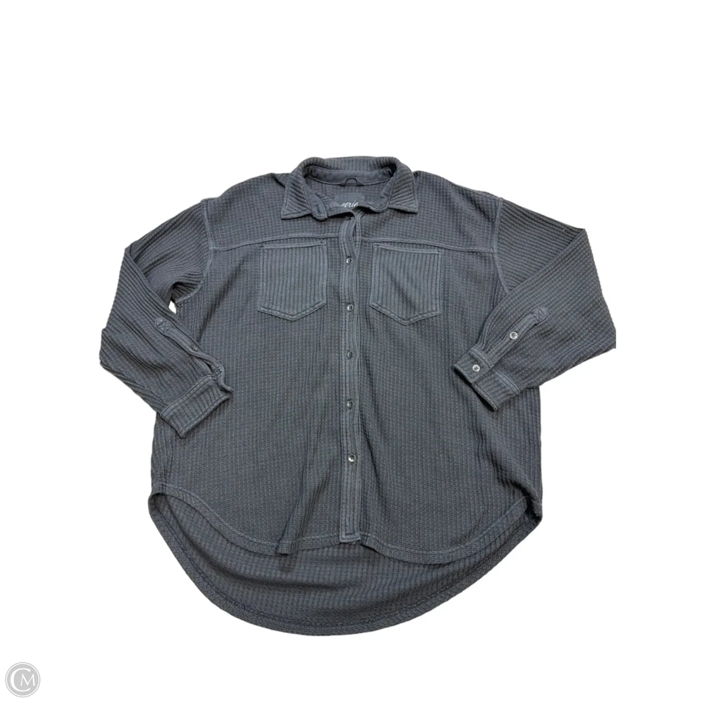 New! Top Long Sleeve By Aerie In Grey, Size: S