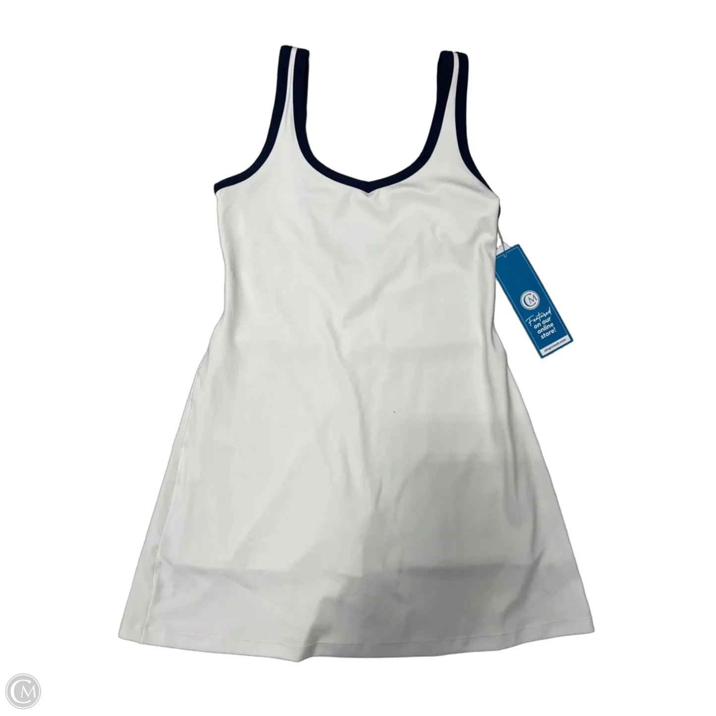 Athletic Dress By Athleta In White, Size: M