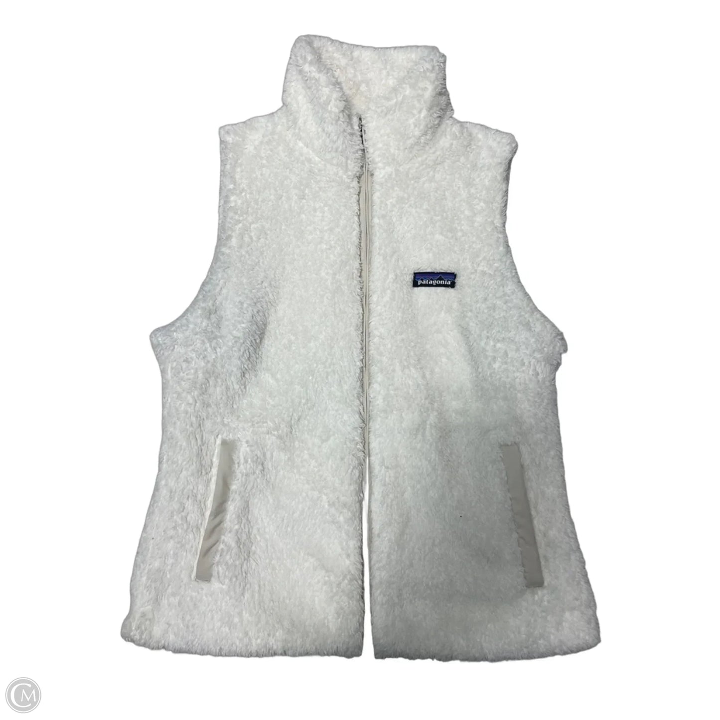 Vest Fleece By Patagonia In White, Size: L