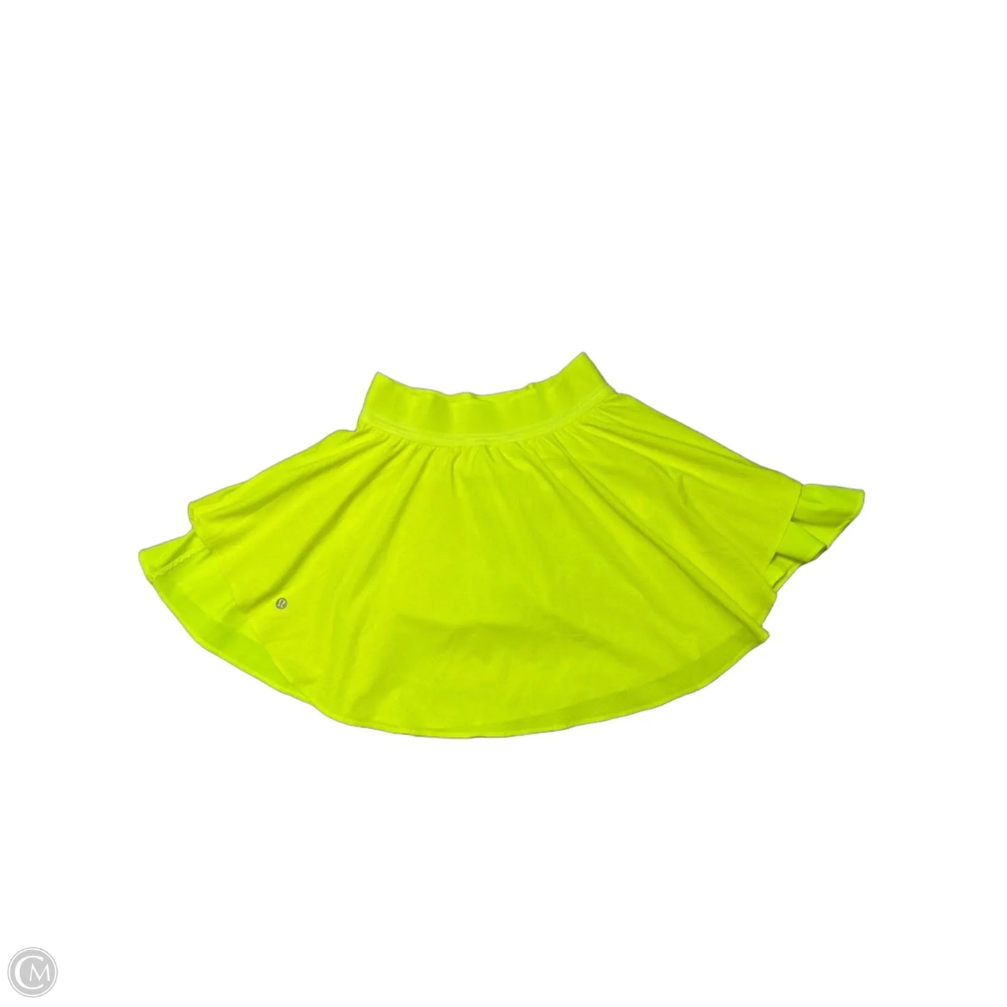 Athletic Skirt By Lululemon In Yellow, Size: S
