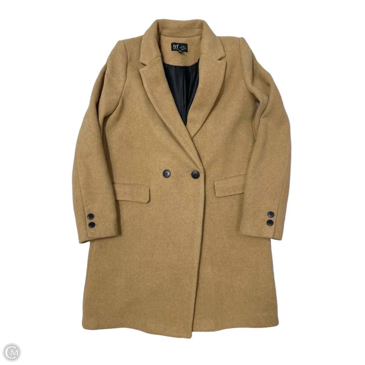 Coat Peacoat By Zara In Brown, Size: M