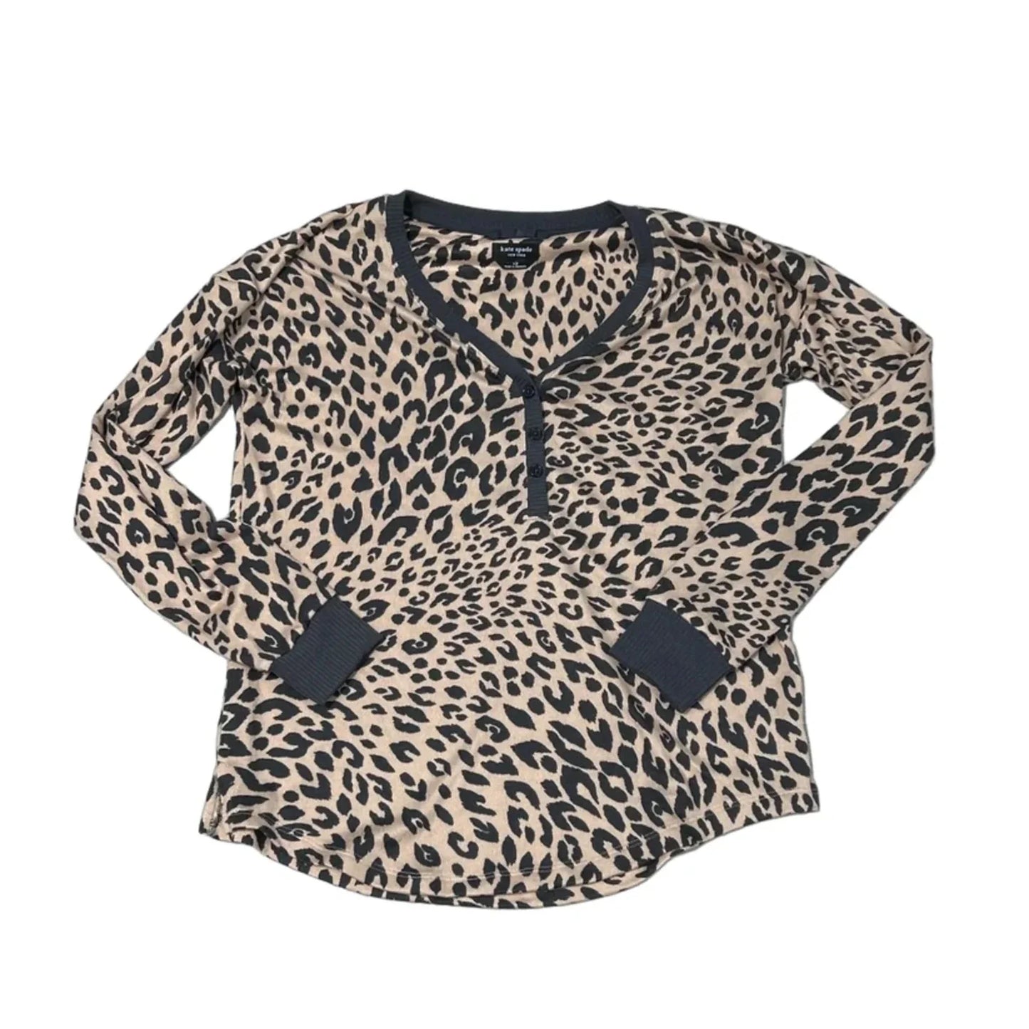 Pajamas 2pc. Set Designer By Kate Spade In Animal Print, Size: Small Petite