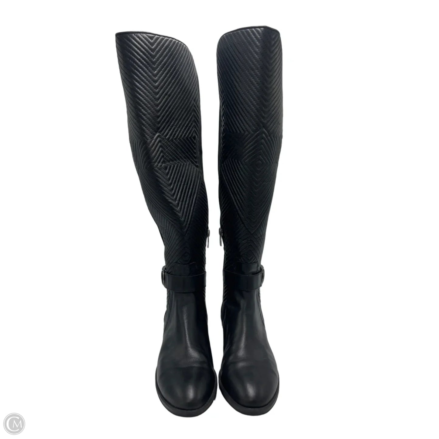 Boots Knee Heels By Vince Camuto In Black, Size: 7.5