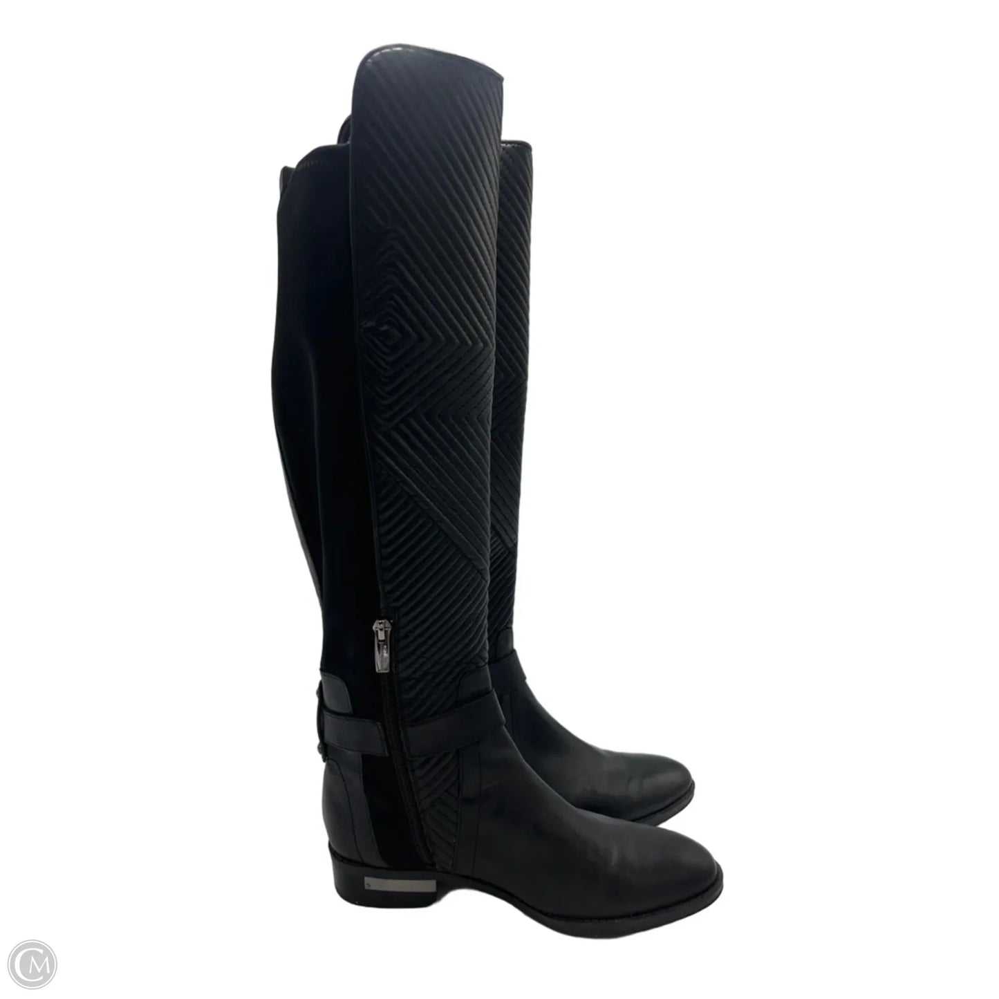 Boots Knee Heels By Vince Camuto In Black, Size: 7.5