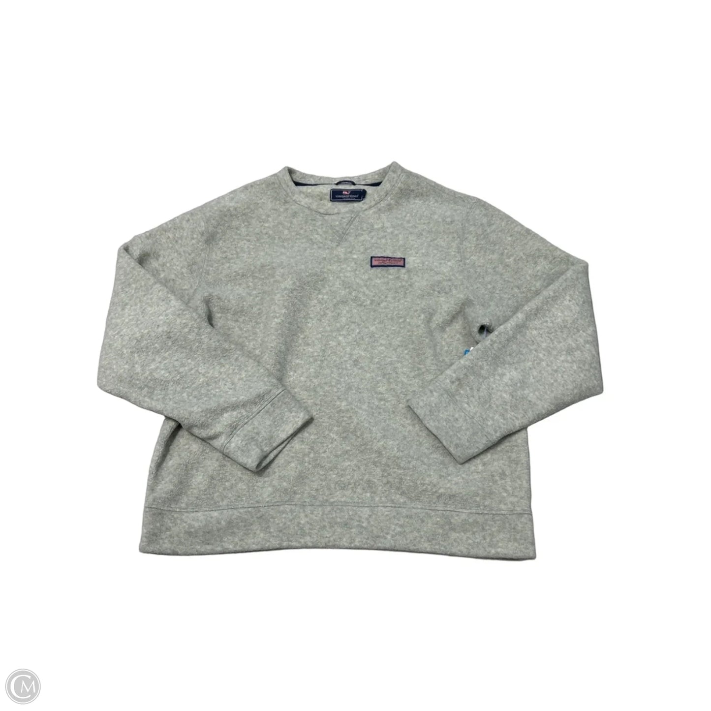Sweatshirt Crewneck By Vineyard Vines In Grey, Size: L