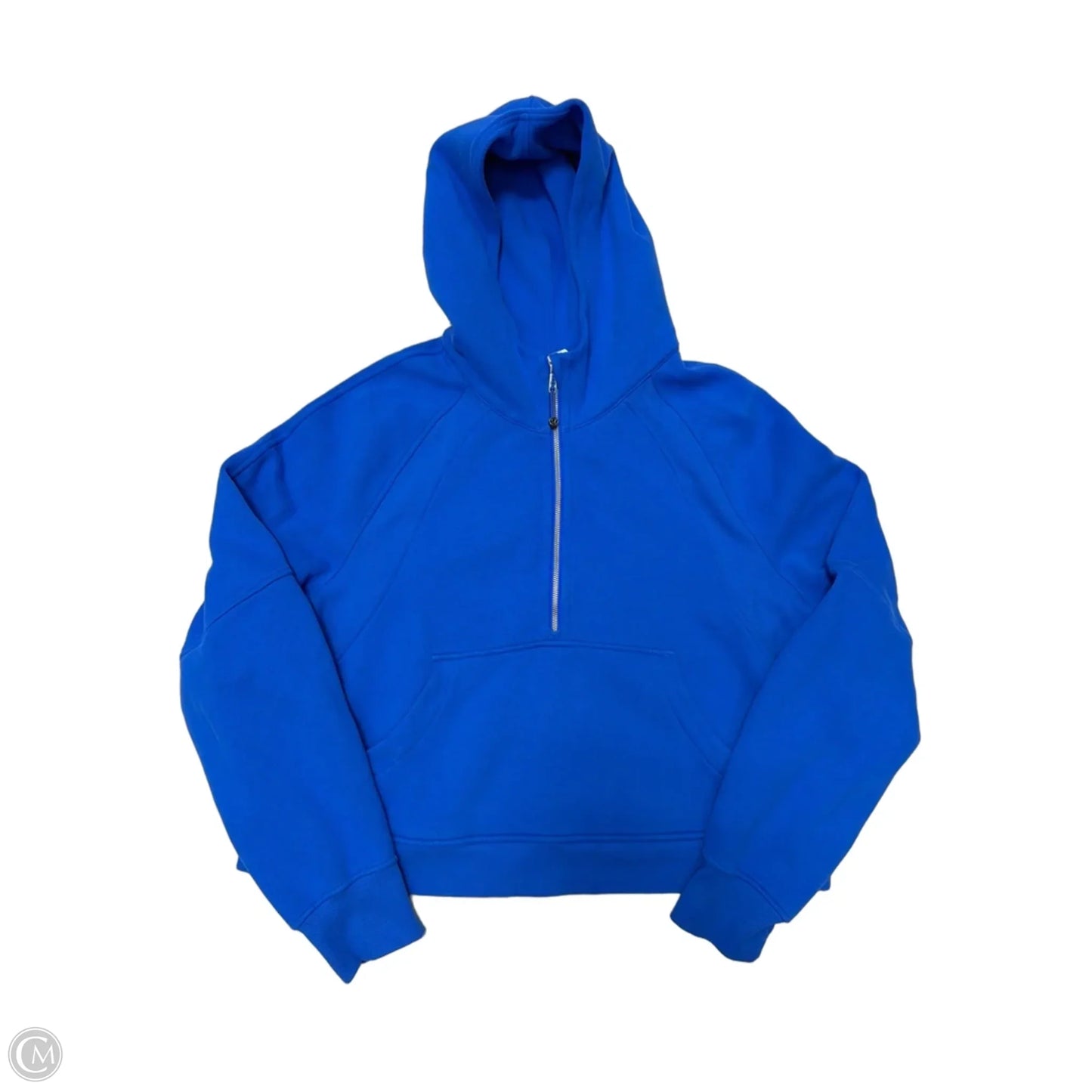 Athletic Jacket By Lululemon In Blue, Size: Xl