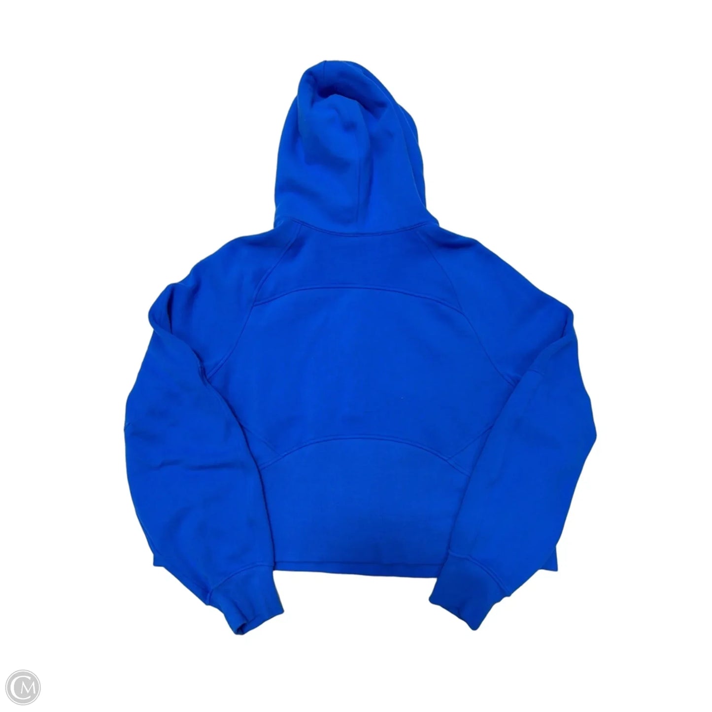 Athletic Jacket By Lululemon In Blue, Size: Xl