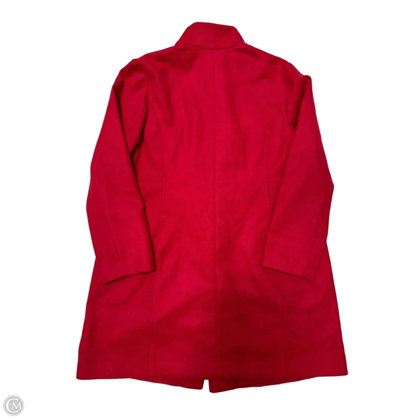 Coat Peacoat By J. Jill In Red, Size: Lp