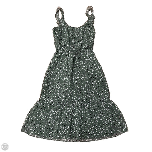 Dress Casual Midi By Jack In Green, Size: M