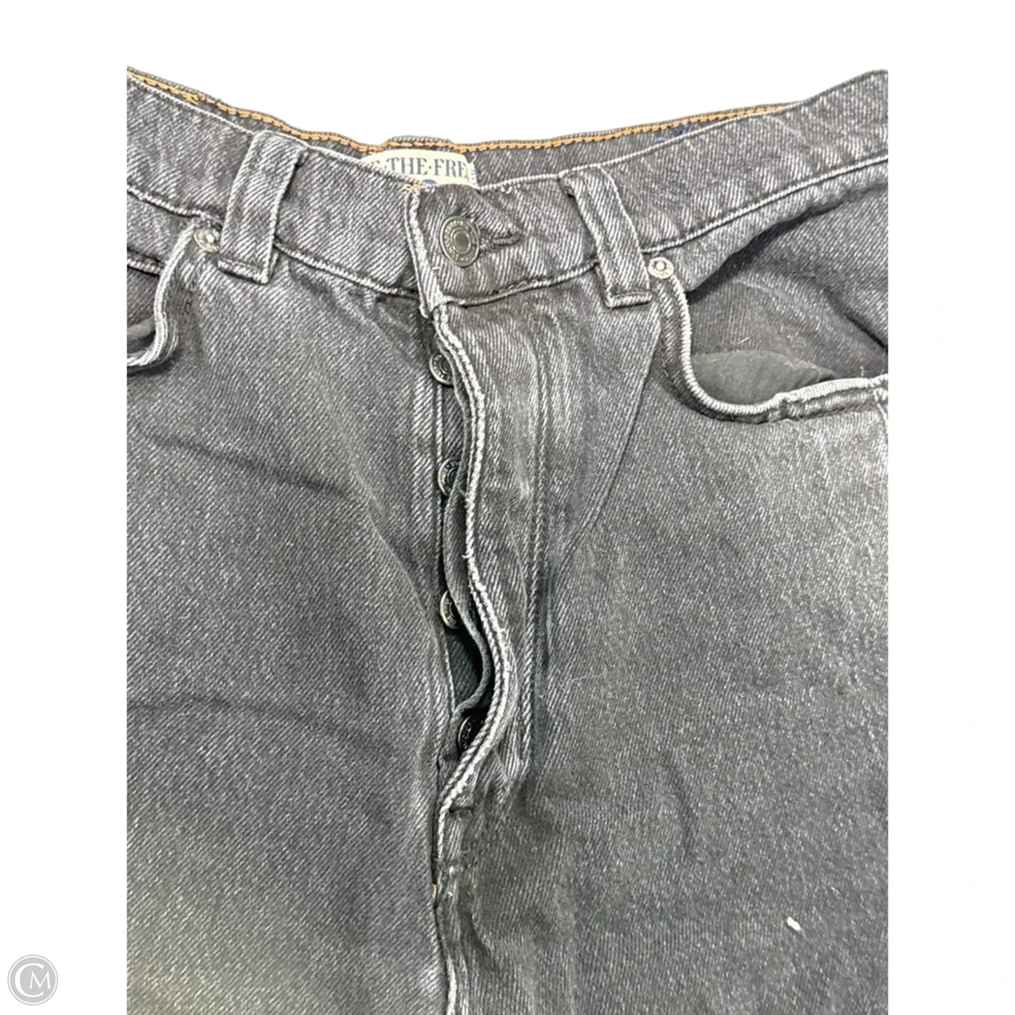 Jeans Wide Leg By We The Free In Black, Size: 10