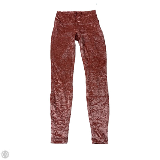 Athletic Leggings By Lululemon In Pink, Size: S
