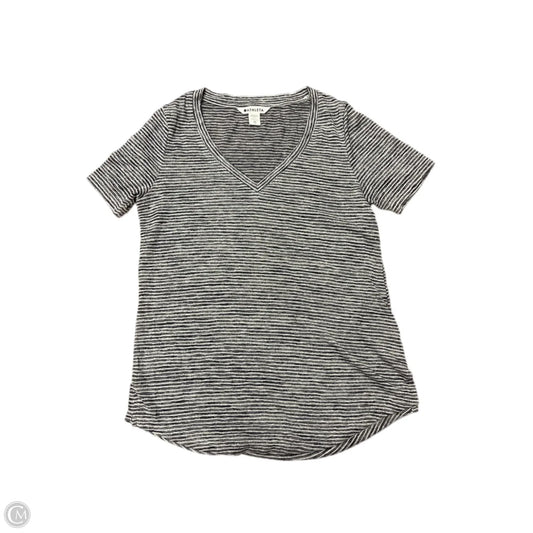 Top Short Sleeve By Athleta In Striped Pattern, Size: Xs