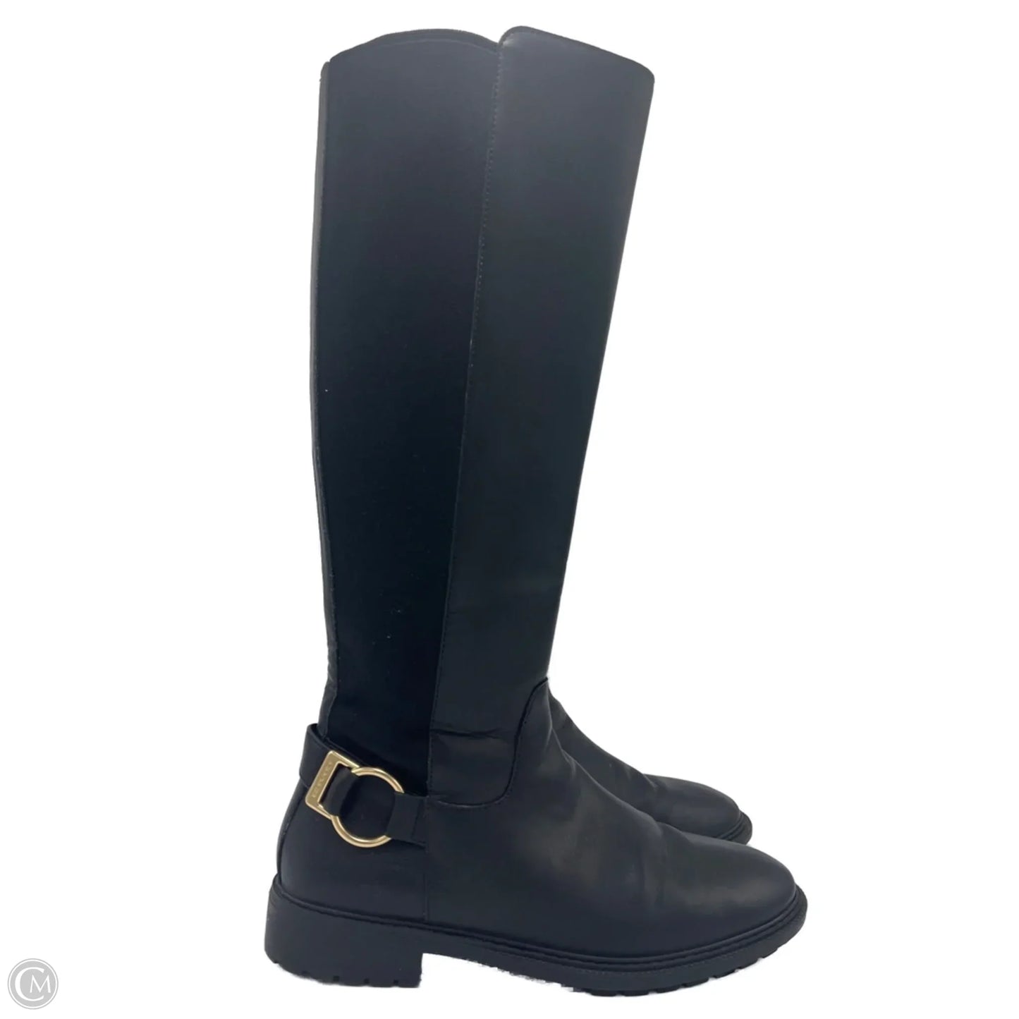 Boots Designer By Coach In Black, Size: 8