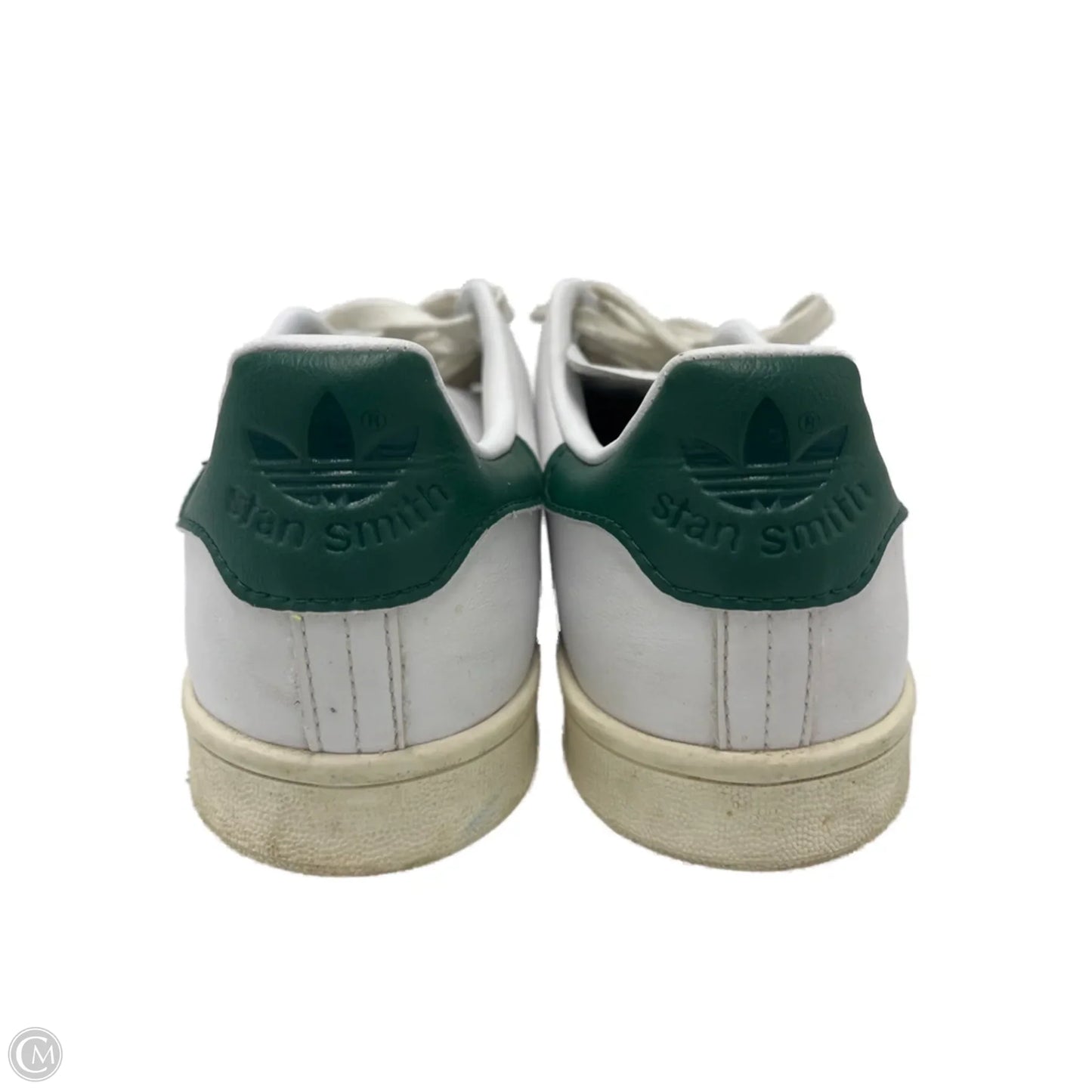 Shoes Sneakers By Adidas In Green & White, Size: 6