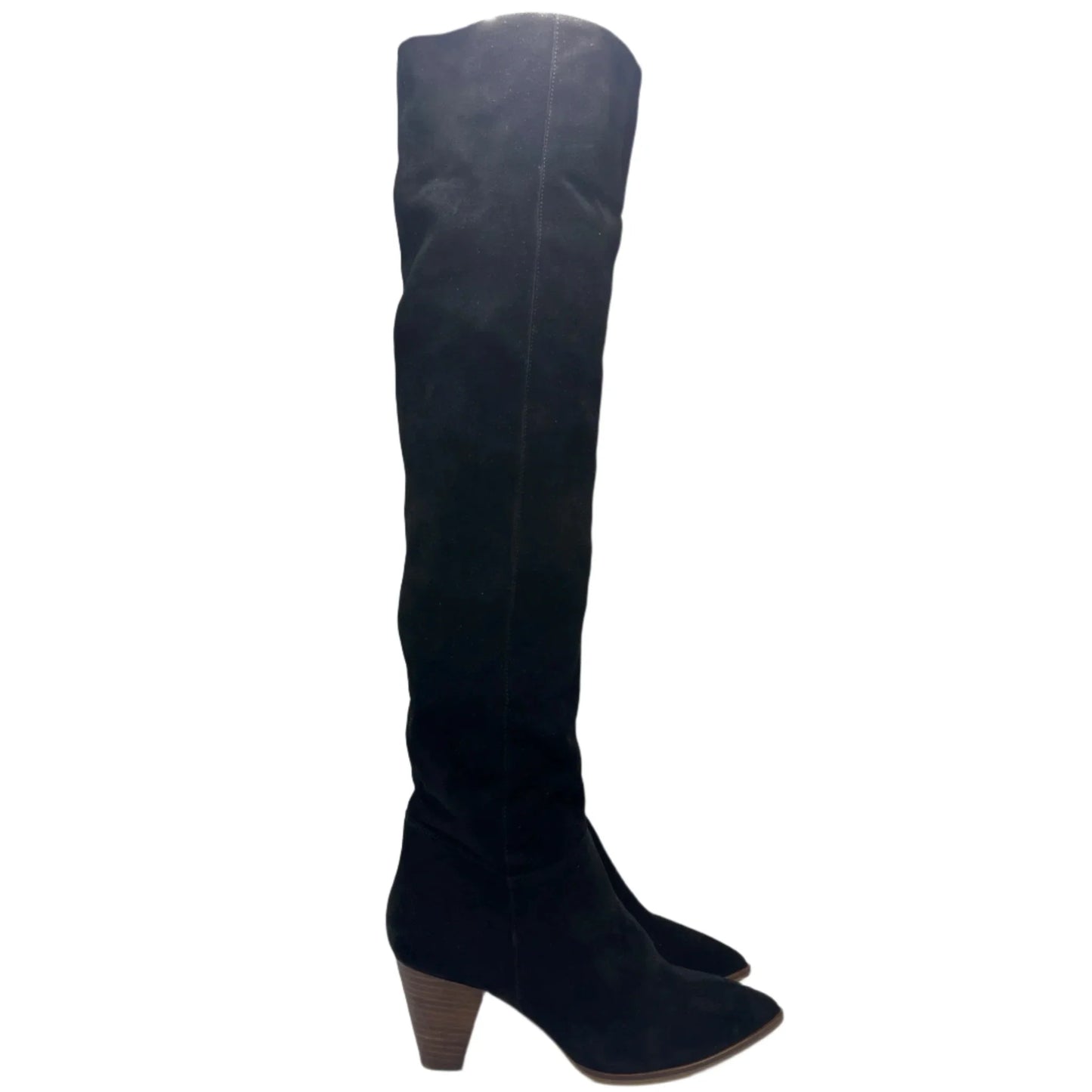 Boots Over-the-knee Heels By Free People In Black, Size: 8.5