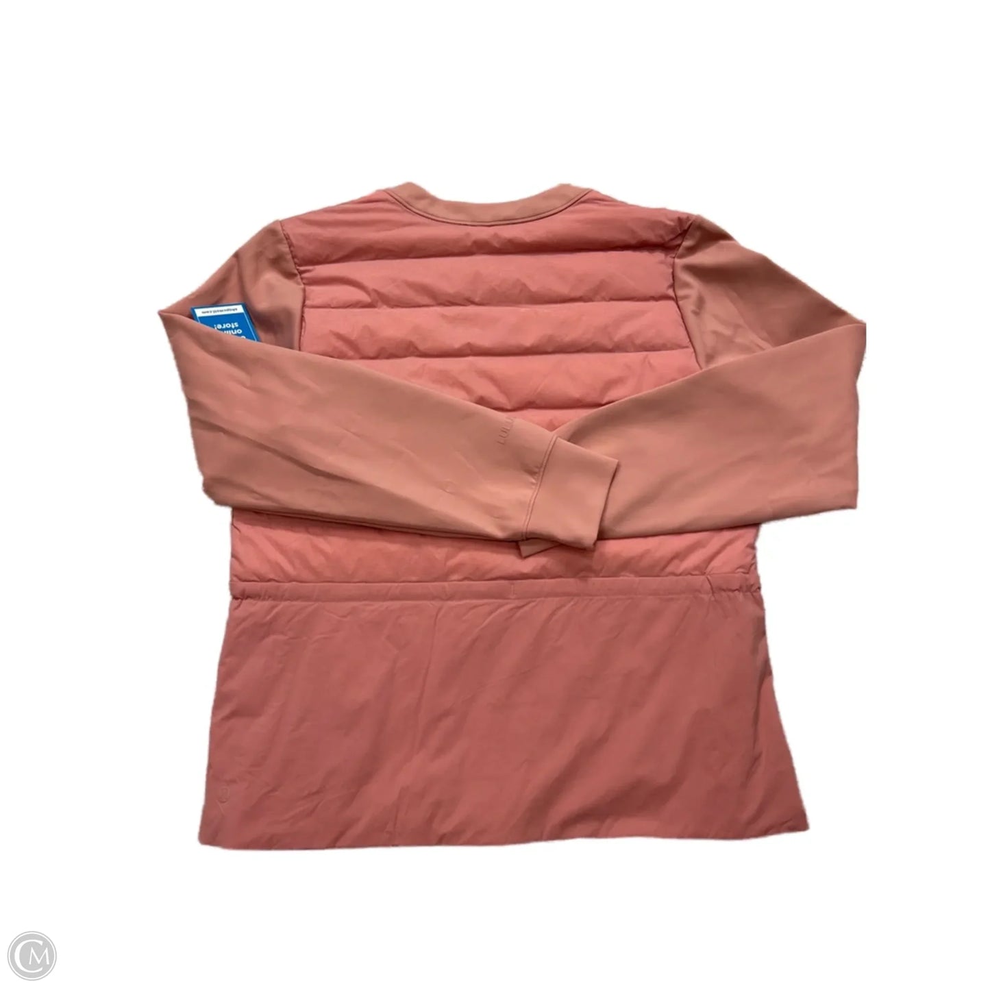 Athletic Jacket By Lululemon In Pink, Size: M