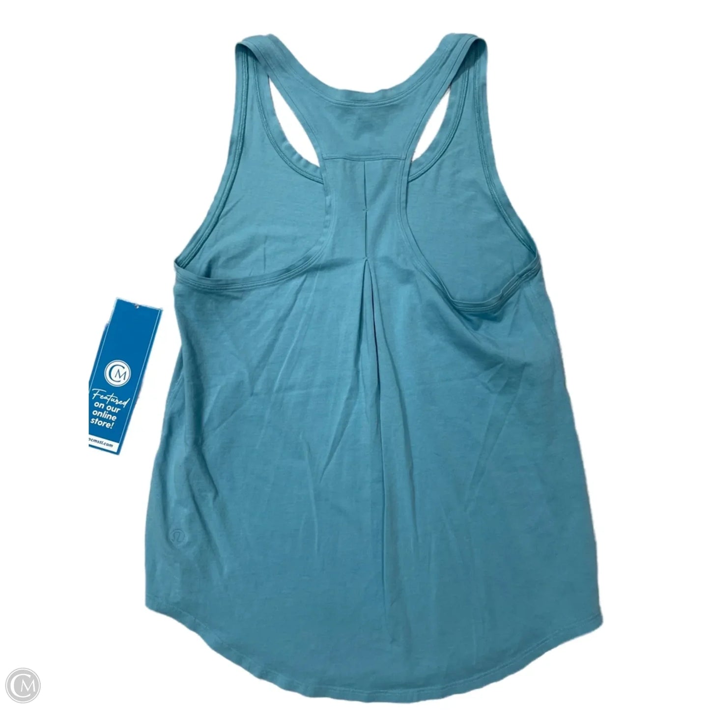 Athletic Tank Top By Lululemon In Blue, Size: S