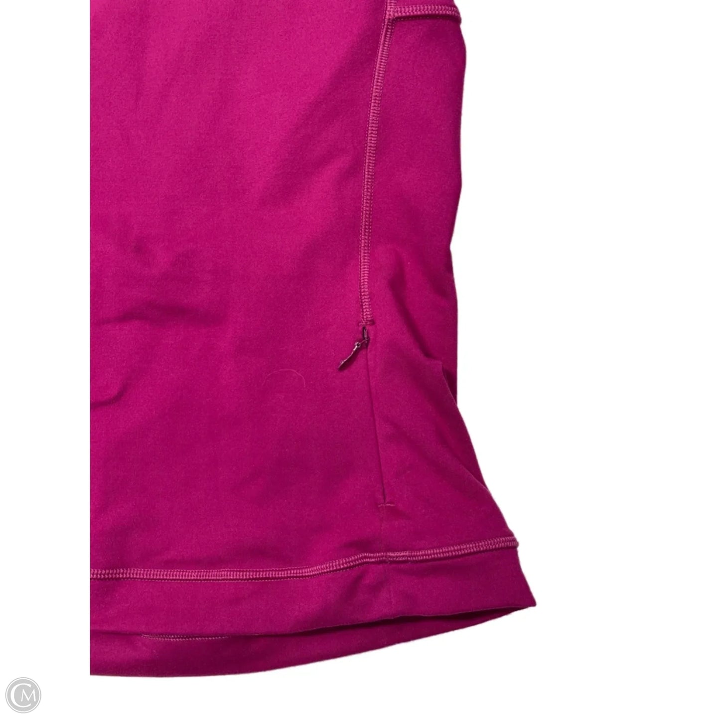 Athletic Top Long Sleeve Crewneck By Lululemon In Purple, Size: M