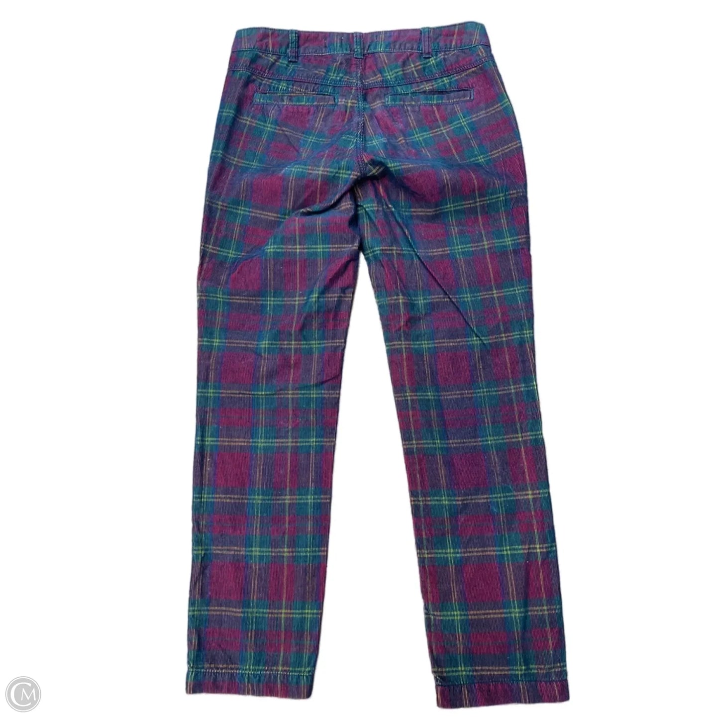 Pants Corduroy By Pilcro In Green & Red, Size: 6