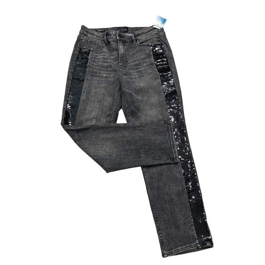 Jeans Straight By White House Black Market In Grey, Size: 10