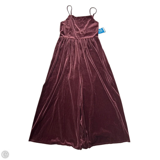 Jumpsuit By Urban Outfitters In Maroon, Size: M