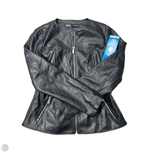Jacket Other By Zara In Black, Size: L