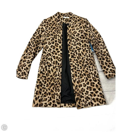 Coat Trench Coat By H&m In Animal Print, Size: S
